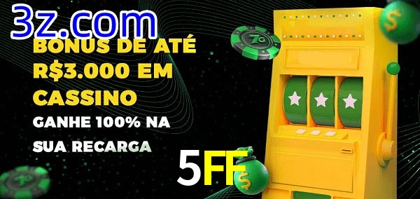 5FF melhor bônus de depósito